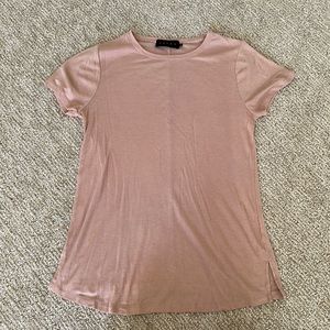 Hatch Mauve/pink maternity tee